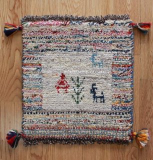 [up] ギャッベ40×40cmサイズ