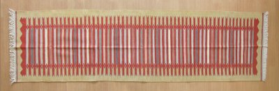 画像1: コンヤキリム/センターラグサイズ　223×63cm