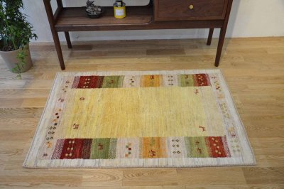 画像1: アメレ/大きめの玄関マットサイズ118×79cm