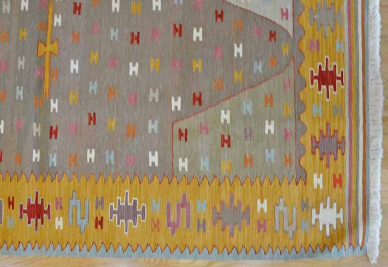 画像1: コンヤキリム【アクセントラグサイズ】 168×107 cm