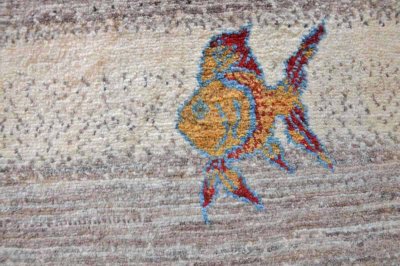 画像5: カシュクリ/大きめの玄関マットサイズ129×88cm