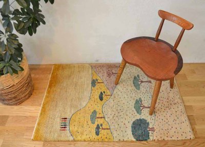 画像1: カシュクリ/大きめの玄関マットサイズ119×80cm