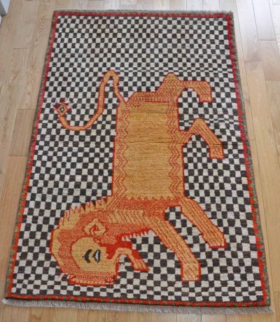 画像2: オールドギャッベ148×96cm