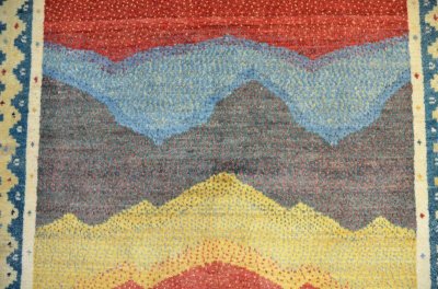 画像5: オールドギャッベ （鹿）176×101cm