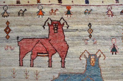 画像4: オールドギャッベ（羊・ヤギ）154×103cm