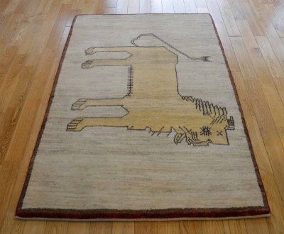 画像3: オールドギャッベ（ライオン）157×106cm