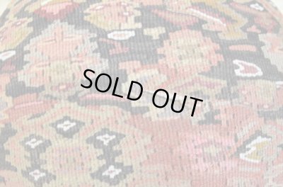 画像6: オールドキリムオットマン/丸