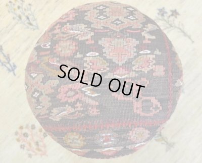 画像5: オールドキリムオットマン/丸