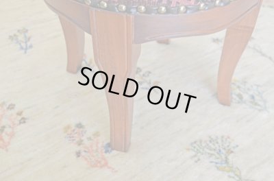 画像4: オールドキリムオットマン/丸