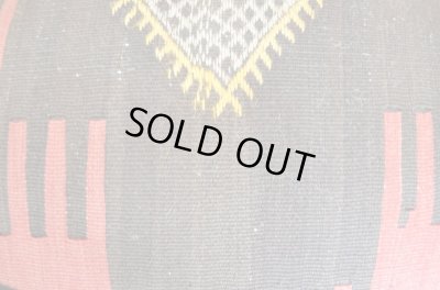 画像6: オールドキリムオットマン/楕円