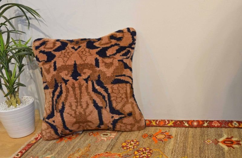 アンティーク絨毯クッションカバー 40×40cm - abraj（アブラッシュ