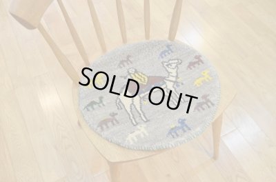 画像5: カシュクリ/座布団サイズ・丸40×42cm