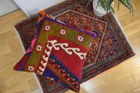 キリムクッションカバー 50×50cm (中材付き)