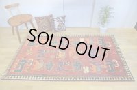 オールドギャッベ （ライオン）192×110cm