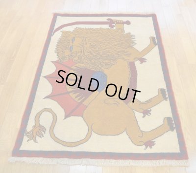 画像2: オールドギャッベ （ライオン）140×100cm