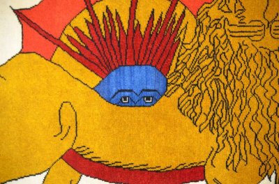 画像5: オールドギャッベ (ライオン)140×100cm