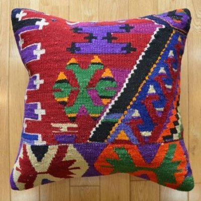 画像2: キリムクッションカバー 50×50cm (中材付き)