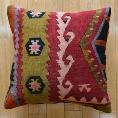 画像2: キリムクッションカバー 50×50cm (中材付き)