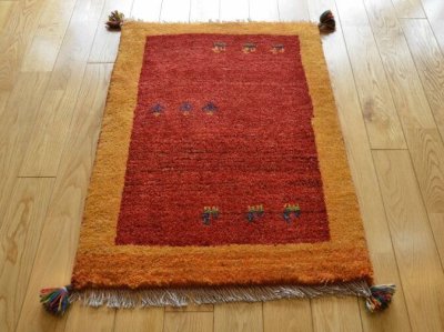 画像3: ギャッベ/玄関マット小78×57cm