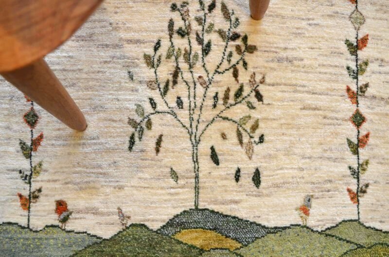 画像1: カシュクリ/大きめの玄関マットサイズ120×83cm