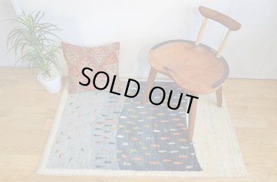 画像1: カシュクリ/大きめの玄関マットサイズ116×76cm