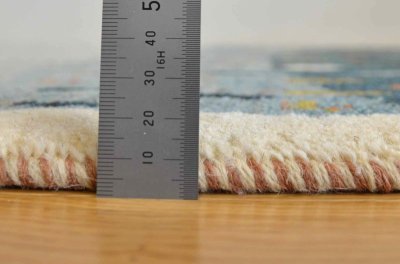 画像8: カシュクリ/大きめの玄関マットサイズ116×76cm