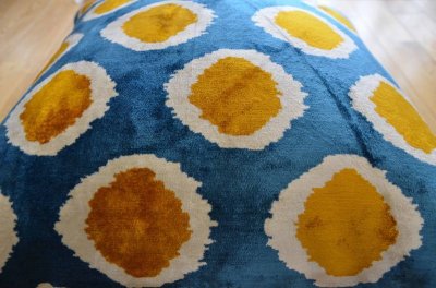 画像3: シルク&ベルベットクッションカバー約50×50cm（中材付き）