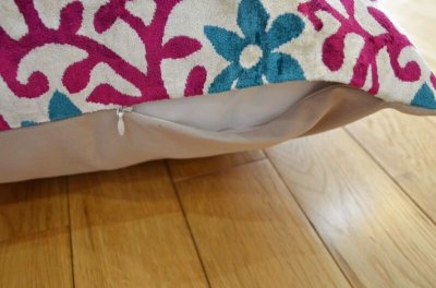 画像5: シルク&ベルベットクッションカバー約50×50cm（中材付き）