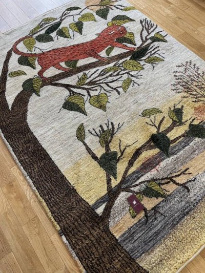 画像9: カシュクリ/センターラグサイズ201×145cm