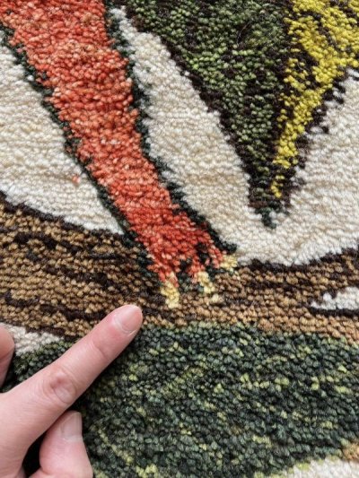 画像4: カシュクリ/センターラグサイズ201×145cm