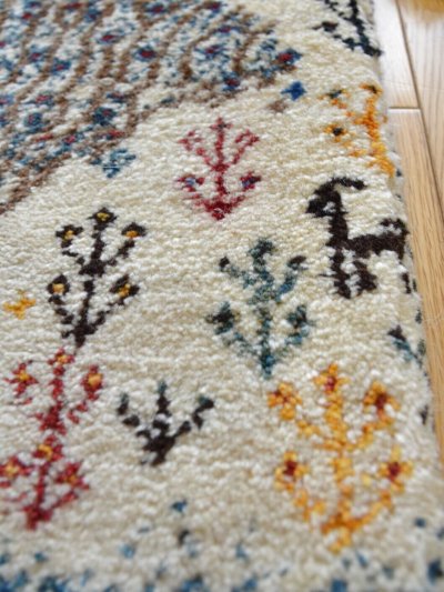 画像5: カシュクリ/座布団サイズ・四角40×38cm(フリンジ・ボンボリあり)