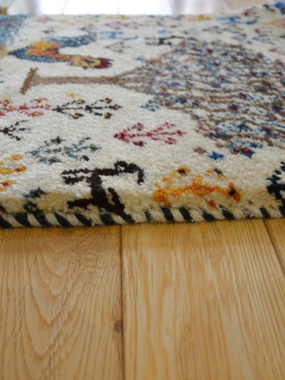 画像6: カシュクリ/座布団サイズ・四角40×38cm(フリンジ・ボンボリあり)