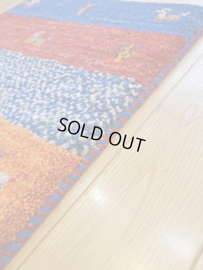 画像7: ギャッベ/玄関マット小56×39cm