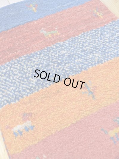 画像3: ギャッベ/玄関マット小56×39cm