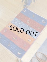 ギャッベ/玄関マット小56×39cm