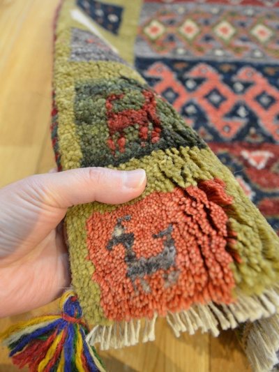 画像7: ギャッベ/玄関マット大81×65cm