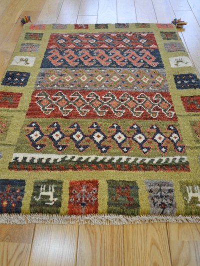 画像3: ギャッベ/玄関マット大81×65cm