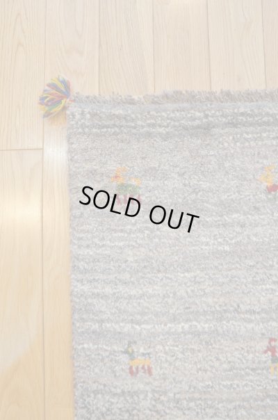 画像5: ギャッベ/玄関マット大91×58cm