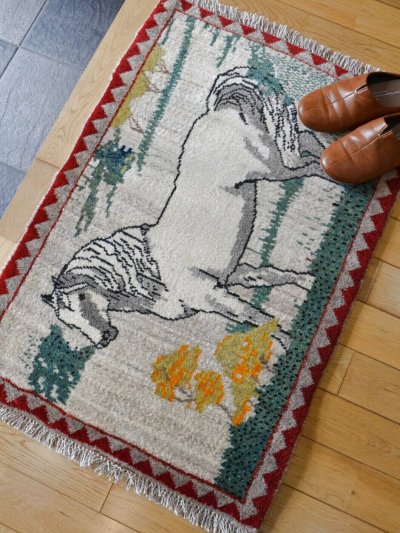 画像1: カシュクリ/玄関マット大89×63cm