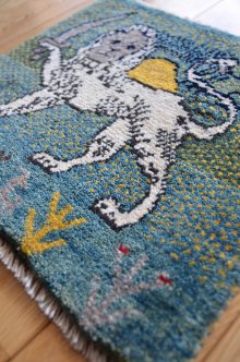 おすすめpoint！2: カシュクリ/座布団サイズ・四角36×40cm（フリンジあり）