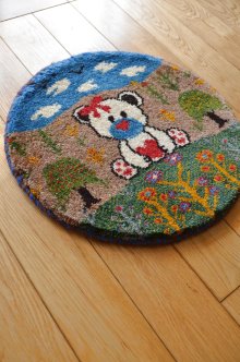 おすすめpoint！1: カシュクリ/座布団サイズ・丸39×39cm