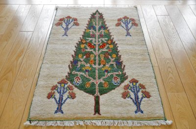 画像3: ギャッベ/玄関マット大91×57cm