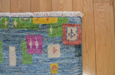 画像7: ギャッベ/玄関マット大86×57cm