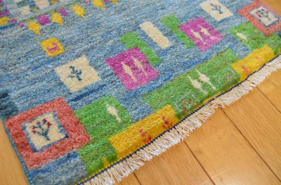 画像6: ギャッベ/玄関マット大86×57cm