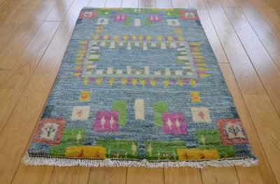 画像4: ギャッベ/玄関マット大86×57cm