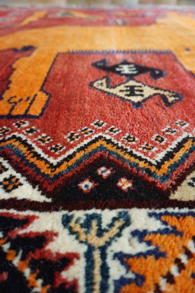 画像8: オールドギャッベ(ライオン)208×130cm