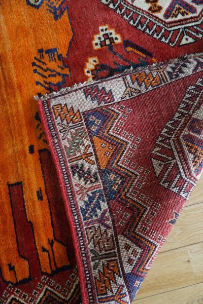 画像11: オールドギャッベ(ライオン)208×130cm