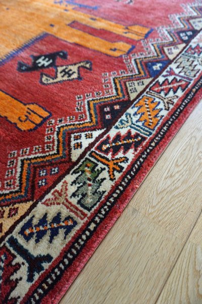 画像7: オールドギャッベ(ライオン)208×130cm