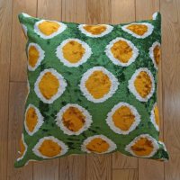 シルク&ベルベットクッションカバー約50×50cm（中材付き）