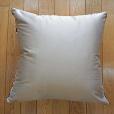 画像5: シルク&ベルベットクッションカバー約50×50cm（中材付き） (5)
